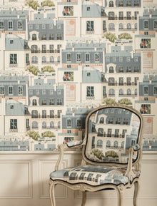 03082/01 Les Toits de Paris Papier Peints - Vol 6 Wallpaper by Manuel Canovas
