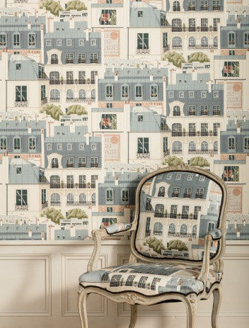 03082/01 Les Toits de Paris Papier Peints - Vol 6 Wallpaper by Manuel Canovas