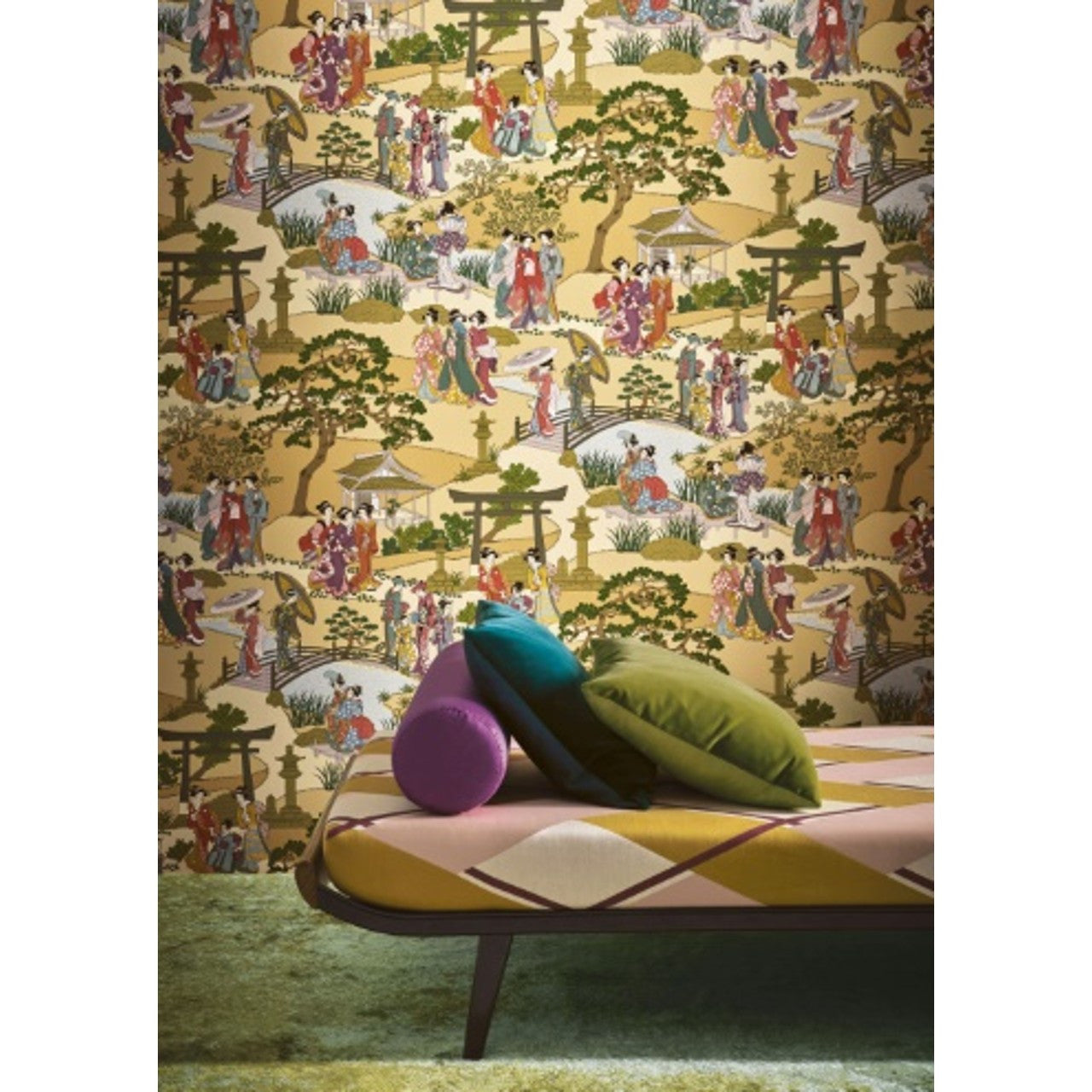 03092-03 Geishas Papiers Peints Vol 7 Wallpaper by Manuel Canovas
