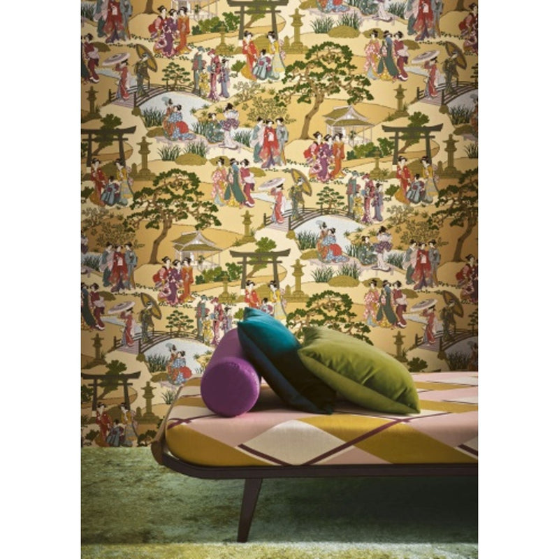 03092-01 Geishas Papiers Peints Vol 7 Wallpaper by Manuel Canovas