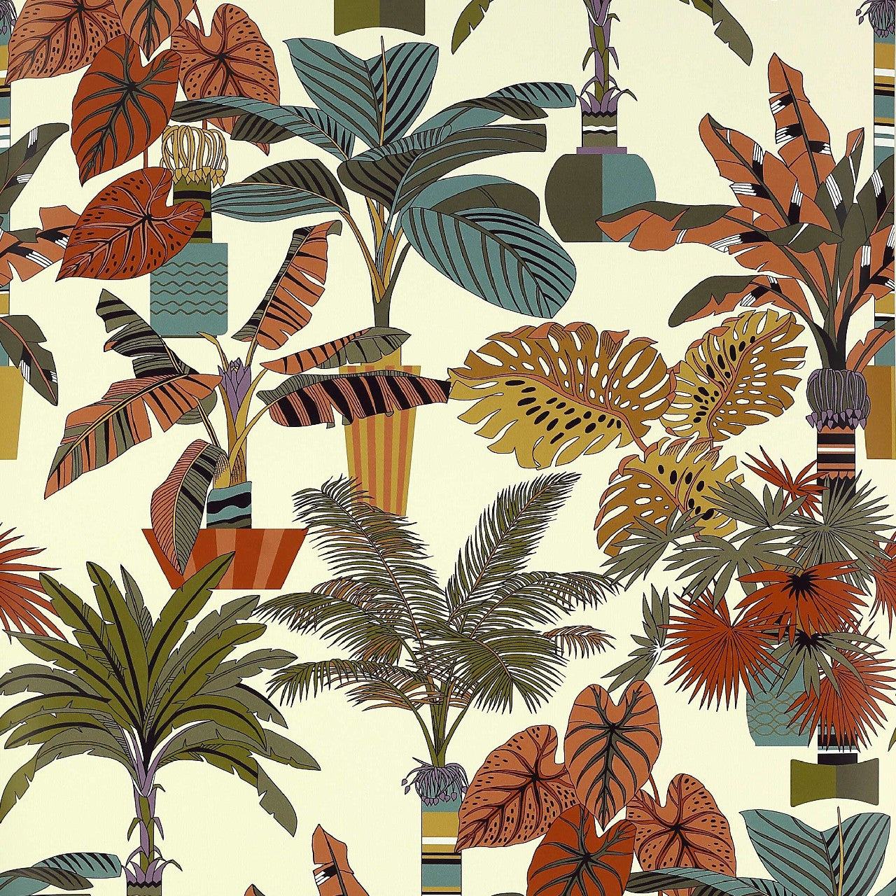 03100-03 Florida Papiers Peints Vol 7 Wallpaper by Manuel Canovas