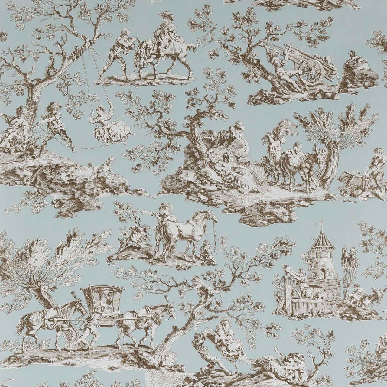 03102-03 La Musardiere Balangan Wallpaper by Manuel Canovas
