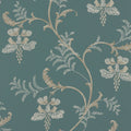 Bellflower Ashdown Navy Wallpaper By Colefax and Fowler