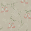 Bellflower Ashdown Pink/Green Wallpaper By Colefax and Fowler