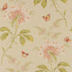 Messina Ashdown Pink/Green Wallpaper By Colefax and Fowler