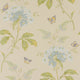 Messina Ashdown Blue/Green Wallpaper By Colefax and Fowler
