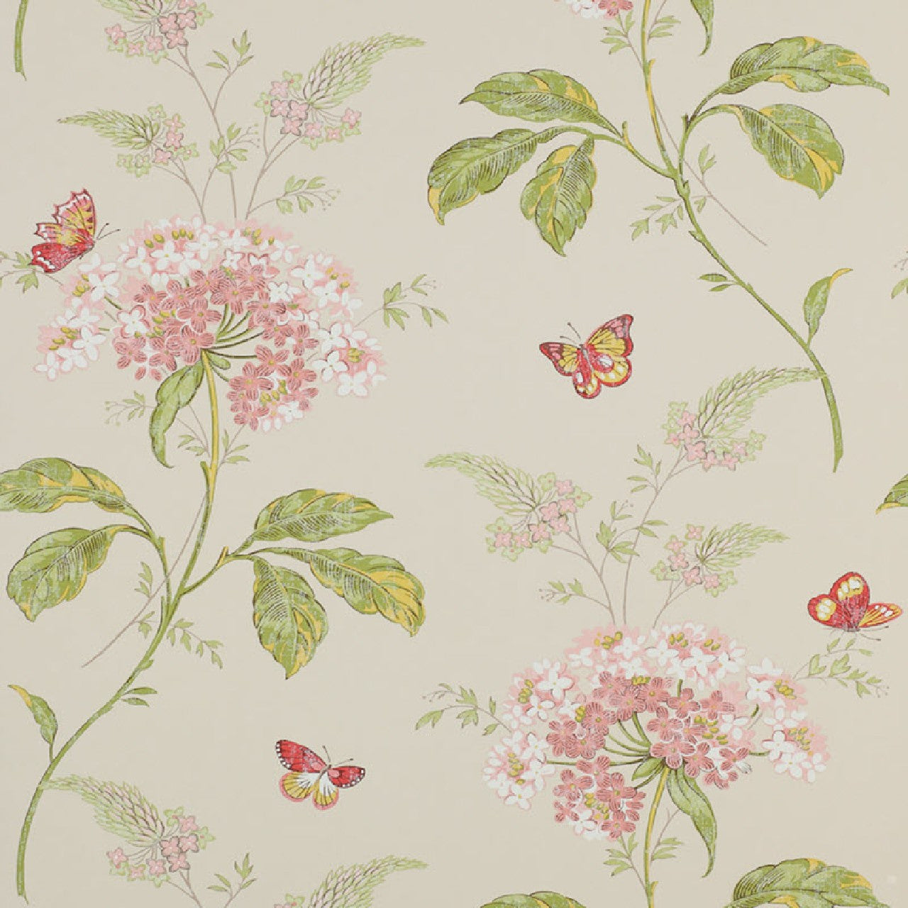 07132/04 Messina Wallpaper By Colefax & Fowler