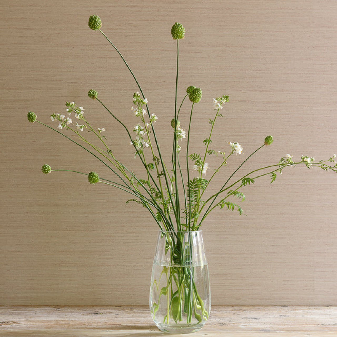 07179/01 Sandrine Textured Wallpapers Wallpaper By Colefax & Fowler