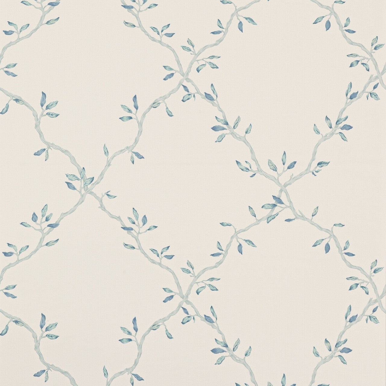 Leaf Trellis Small Design II Wallpaper by Colefax and Fowler