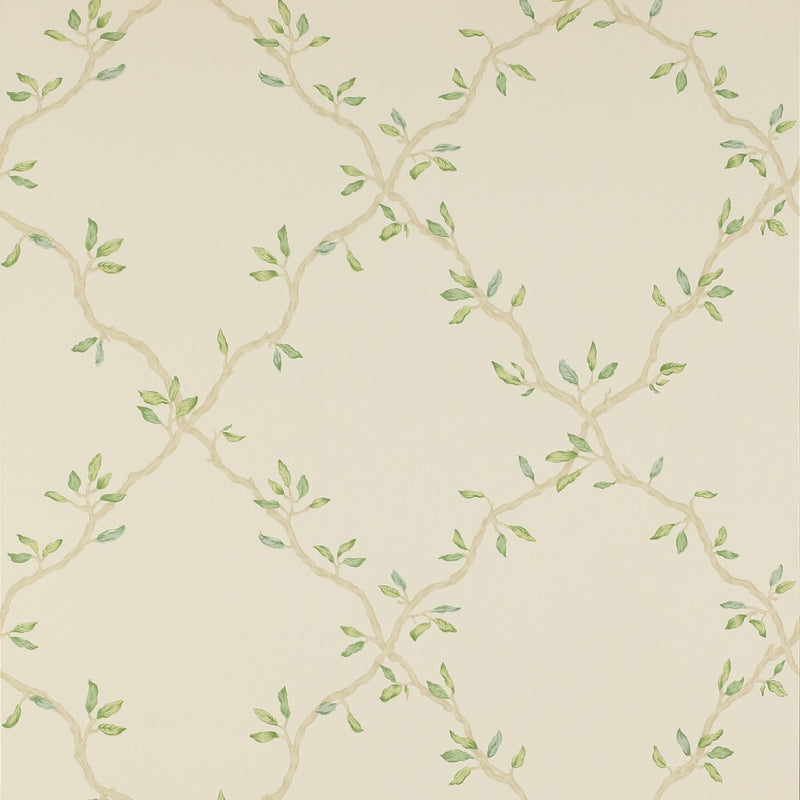 07706/02 Leaf Trellis Small Designs Wallpaper By Colefax & Fowler