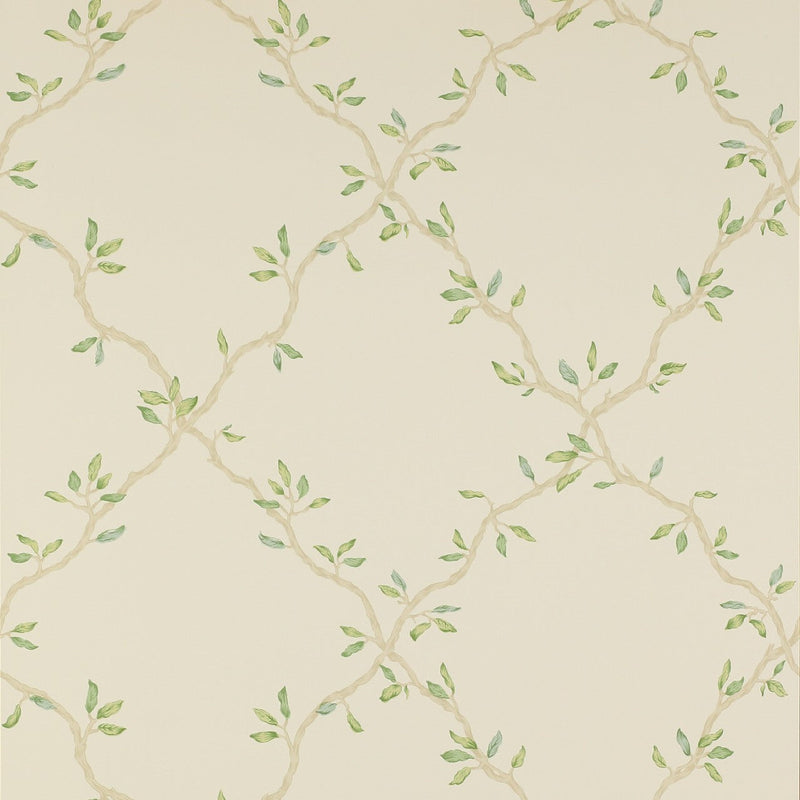 07706/02 Leaf Trellis Small Designs Wallpaper By Colefax & Fowler