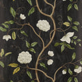 Snow Tree Black Wallpaper by Colefax and Fowler