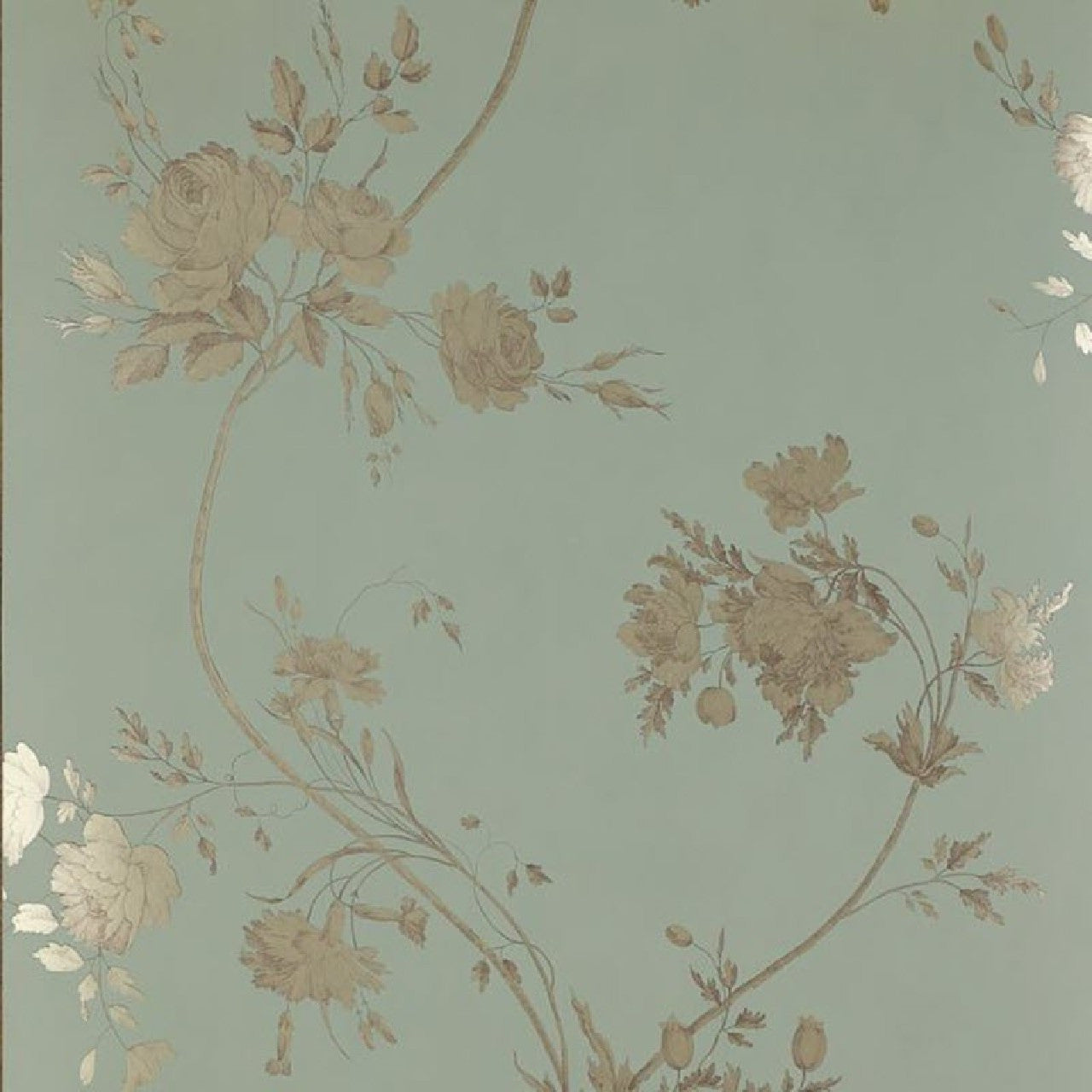 07957/01 Darcy Jardine Florals Wallpaper by Colefax and Fowler