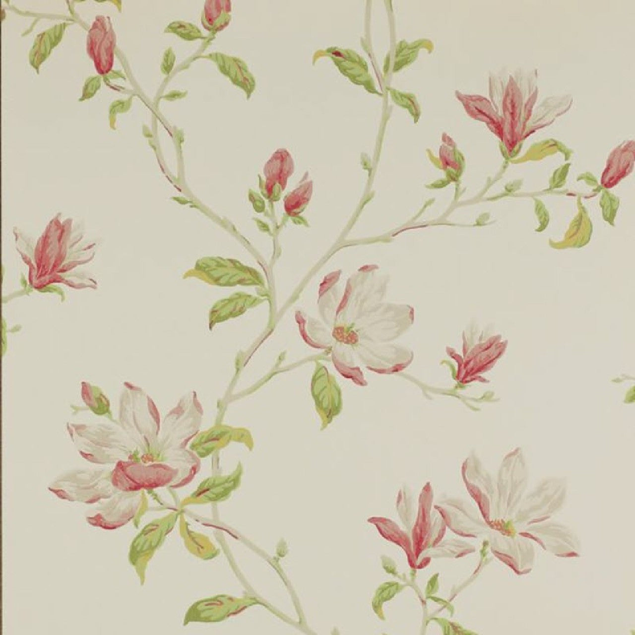 07976/01 Marchwood Jardine Florals Wallpaper by Colefax and Fowler