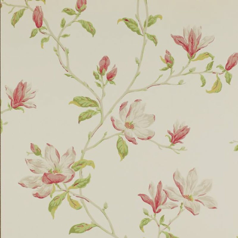 07976/01 Marchwood Jardine Florals Wallpaper by Colefax and Fowler