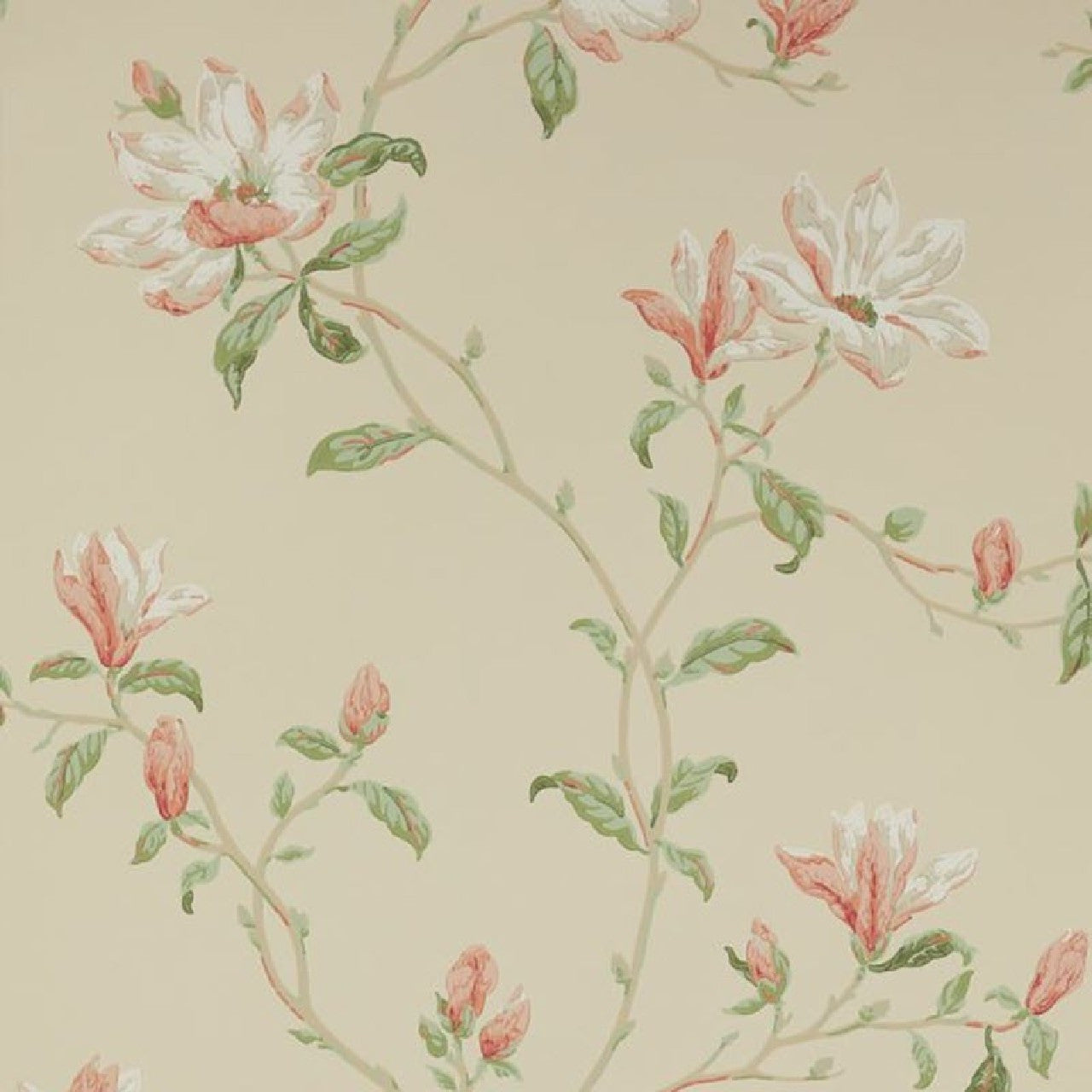 07976/09 Marchwood Jardine Florals Wallpaper by Colefax and Fowler