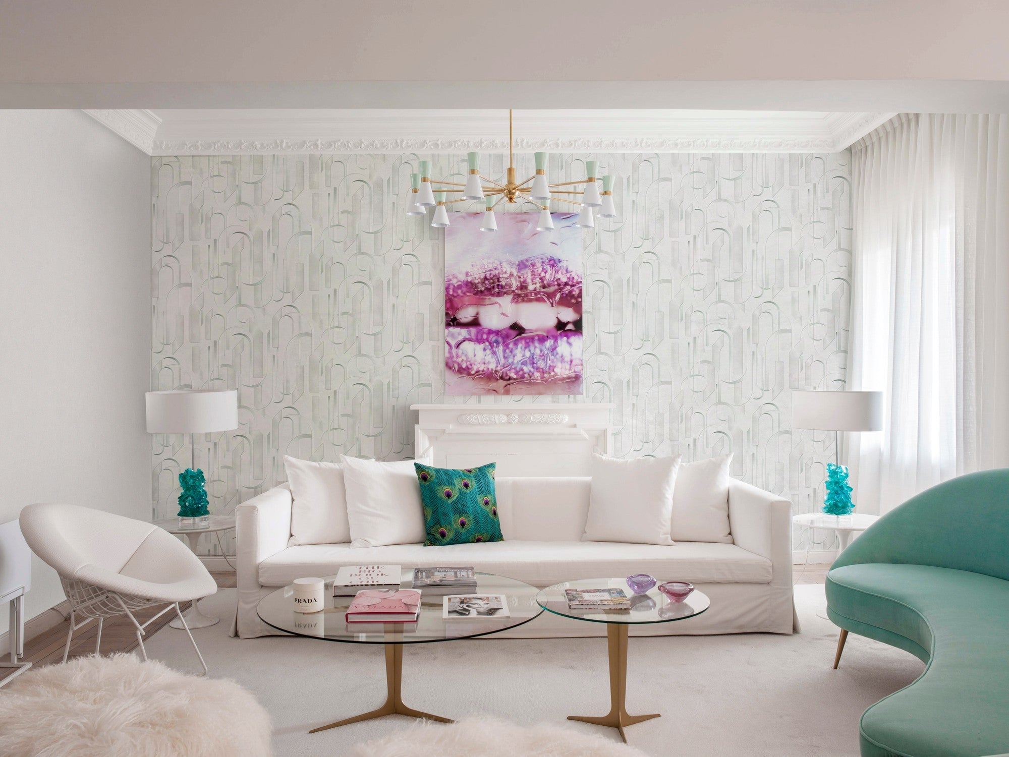DI3301-5 Arch Blue Diversity Wallpaper by Tres Tintas