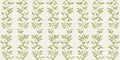 Botanic Vines Spring Green Heritage Tales Fabric by Esselle Home