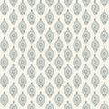 Naya Motif Blue / Taupe Heritage Tales Fabric by Esselle Home