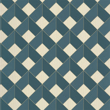 ONB100126062 Spaces Square Only Blue Wallpaper by Caselio