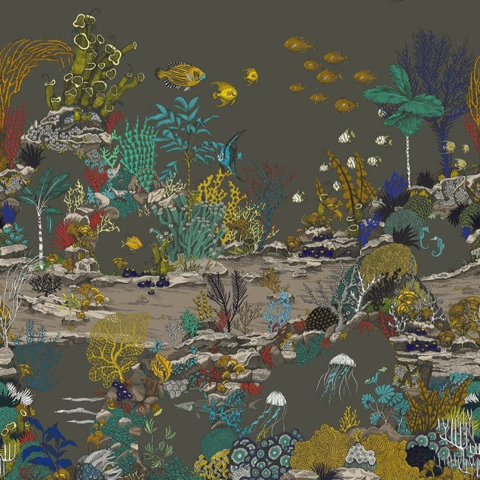 JMW-100302 Underwater Jungle Wallpaper by Josephine Munsey
