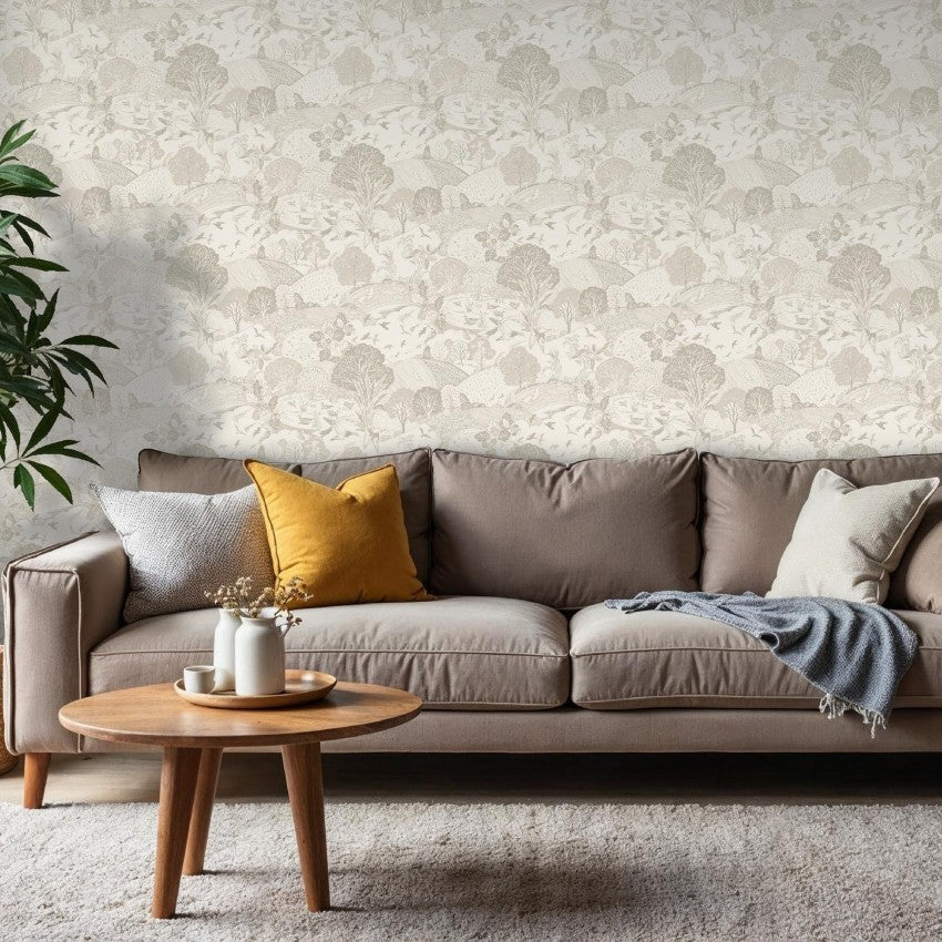 100356AH Country Landscape by Wallpaper by Arthouse