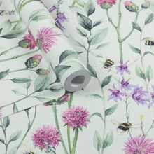 100361AH Bumblebee Meadow by Wallpaper by Arthouse
