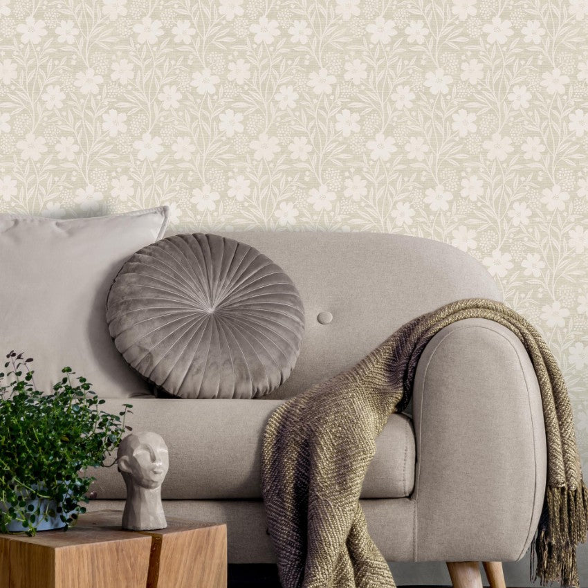 100363AH Berry Floral by Wallpaper by Arthouse