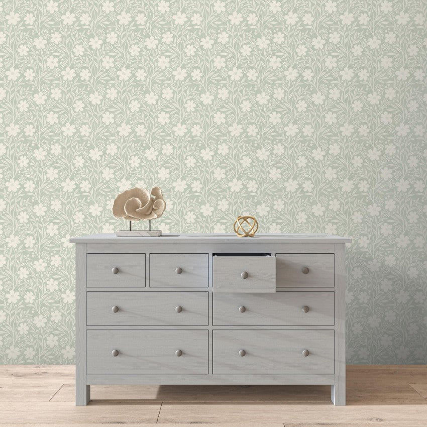 100364AH Berry Floral by Wallpaper by Arthouse