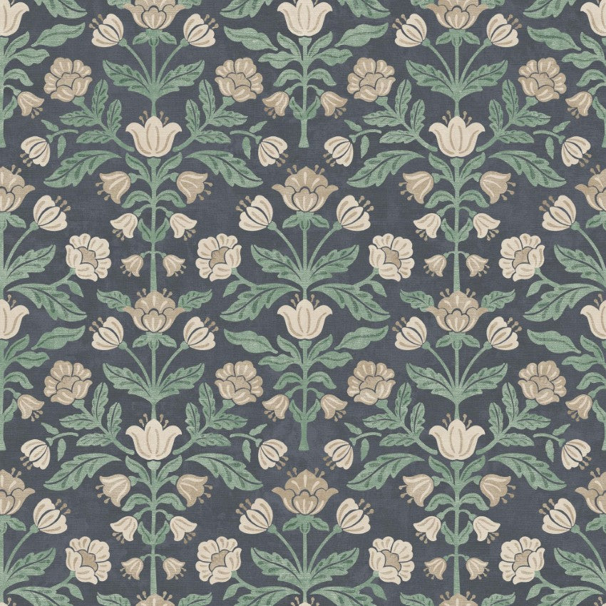 100369AH Modern Floral Damask by Wallpaper by Arthouse