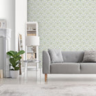 100370AH Modern Floral Damask by Wallpaper by Arthouse