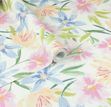 100373AH Watercolour Floral by Wallpaper by Arthouse