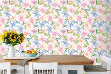 100373AH Watercolour Floral by Wallpaper by Arthouse