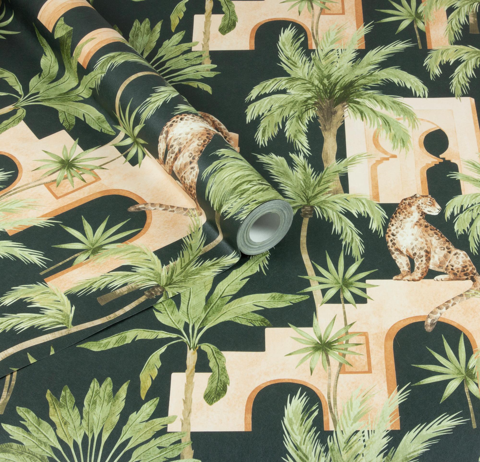 100377AH Leopard Arches by Wallpaper by Arthouse