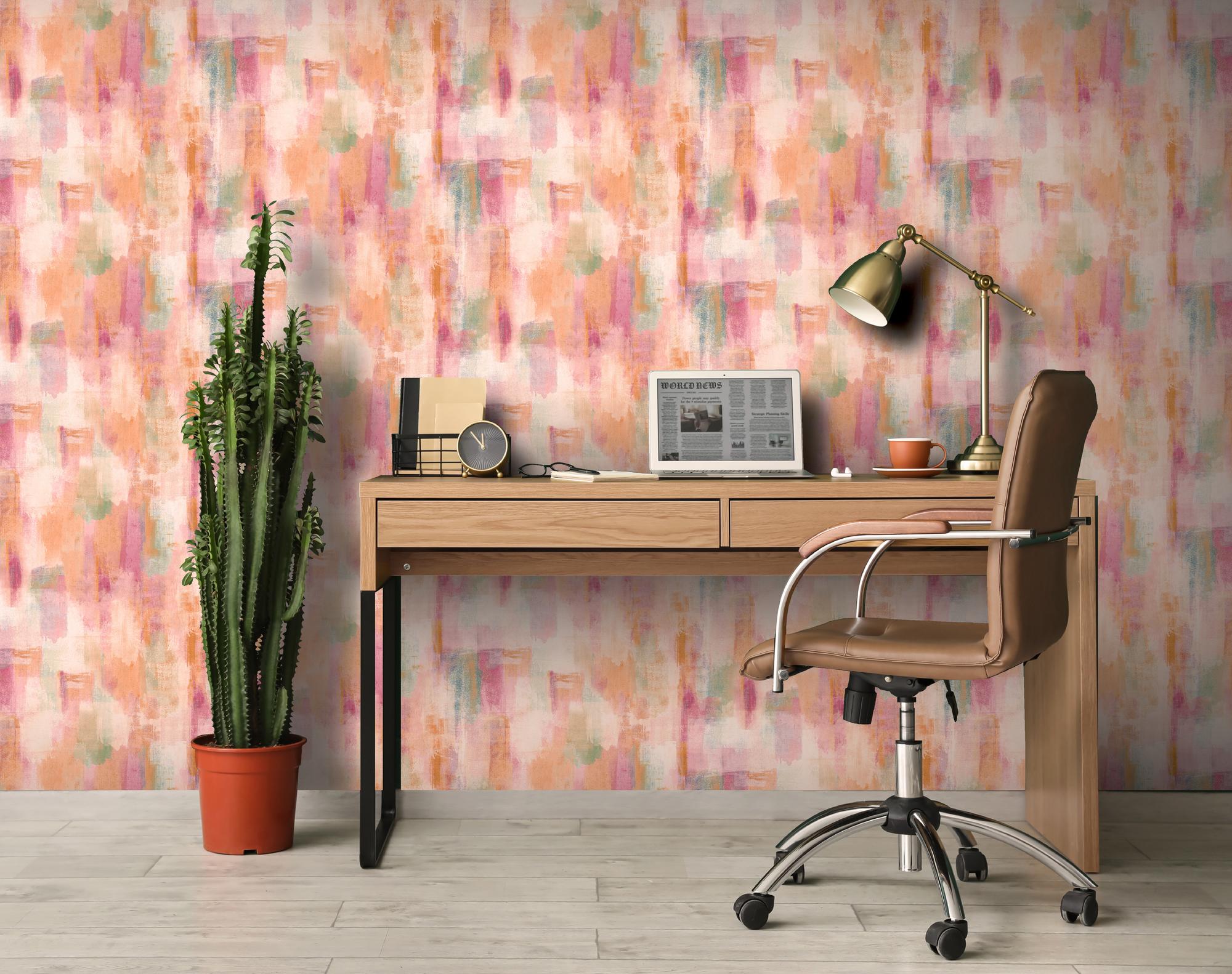 100383AH Painterly Pattern by Wallpaper by Arthouse