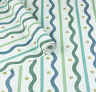 100386AH Squiggle Stripe by Wallpaper by Arthouse