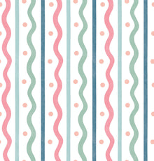 100387AH Squiggle Stripe by Wallpaper by Arthouse