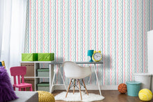 100387AH Squiggle Stripe by Wallpaper by Arthouse