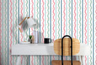 100387AH Squiggle Stripe by Wallpaper by Arthouse