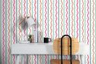 100388AH Squiggle Stripe by Wallpaper by Arthouse