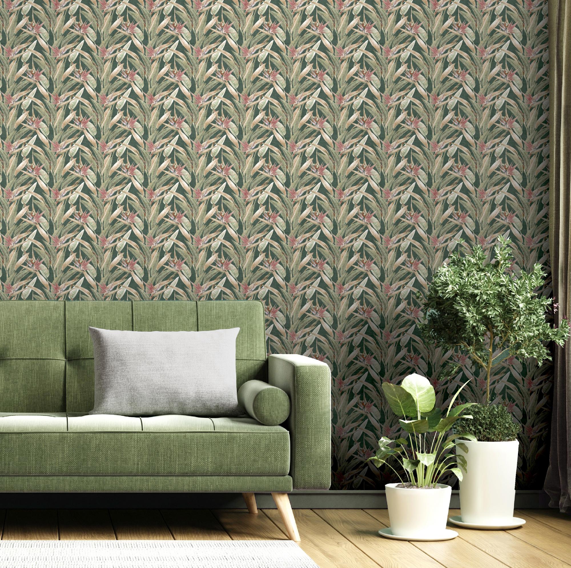 100395AH Jungle Vines by Wallpaper by Arthouse