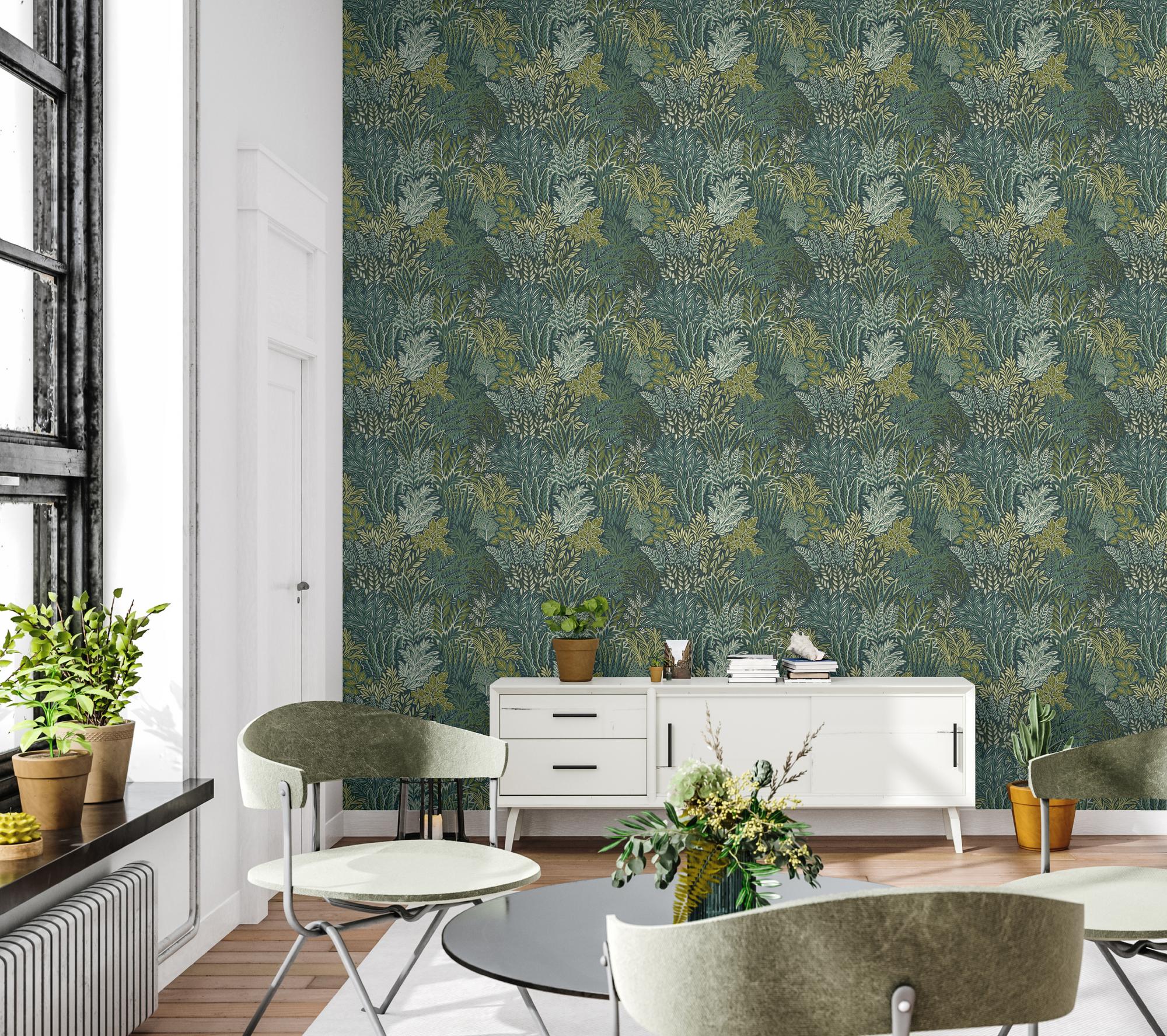 100398AH Illustrated Foliage by Wallpaper by Arthouse