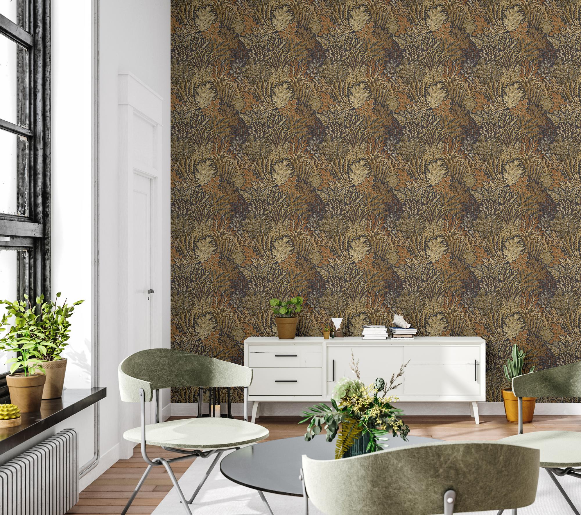 100399AH Illustrated Foliage by Wallpaper by Arthouse