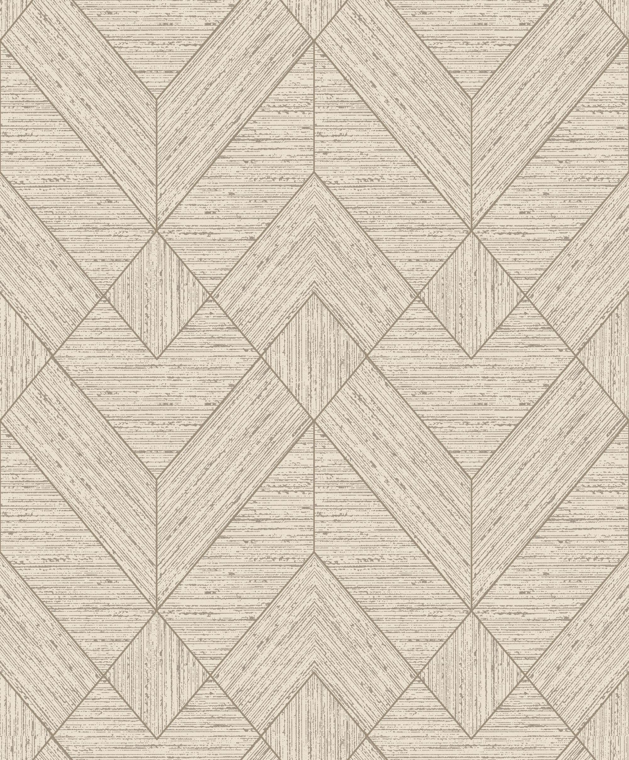 100406AH Wood Grain Geo by Wallpaper by Arthouse