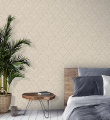 100406AH Wood Grain Geo by Wallpaper by Arthouse