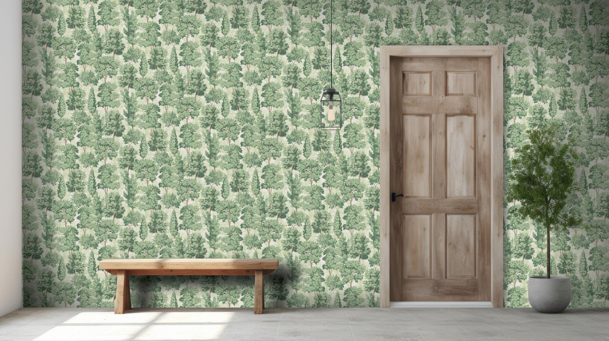 100411AH Organic Forest by Wallpaper by Arthouse
