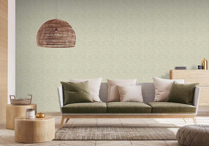 100414AH Leaf Print by Wallpaper by Arthouse
