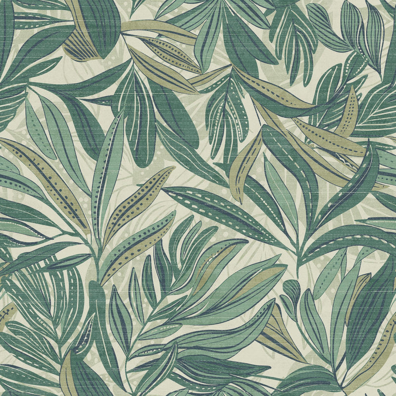100415AH Graphic Tropical Leaf by Wallpaper by Arthouse