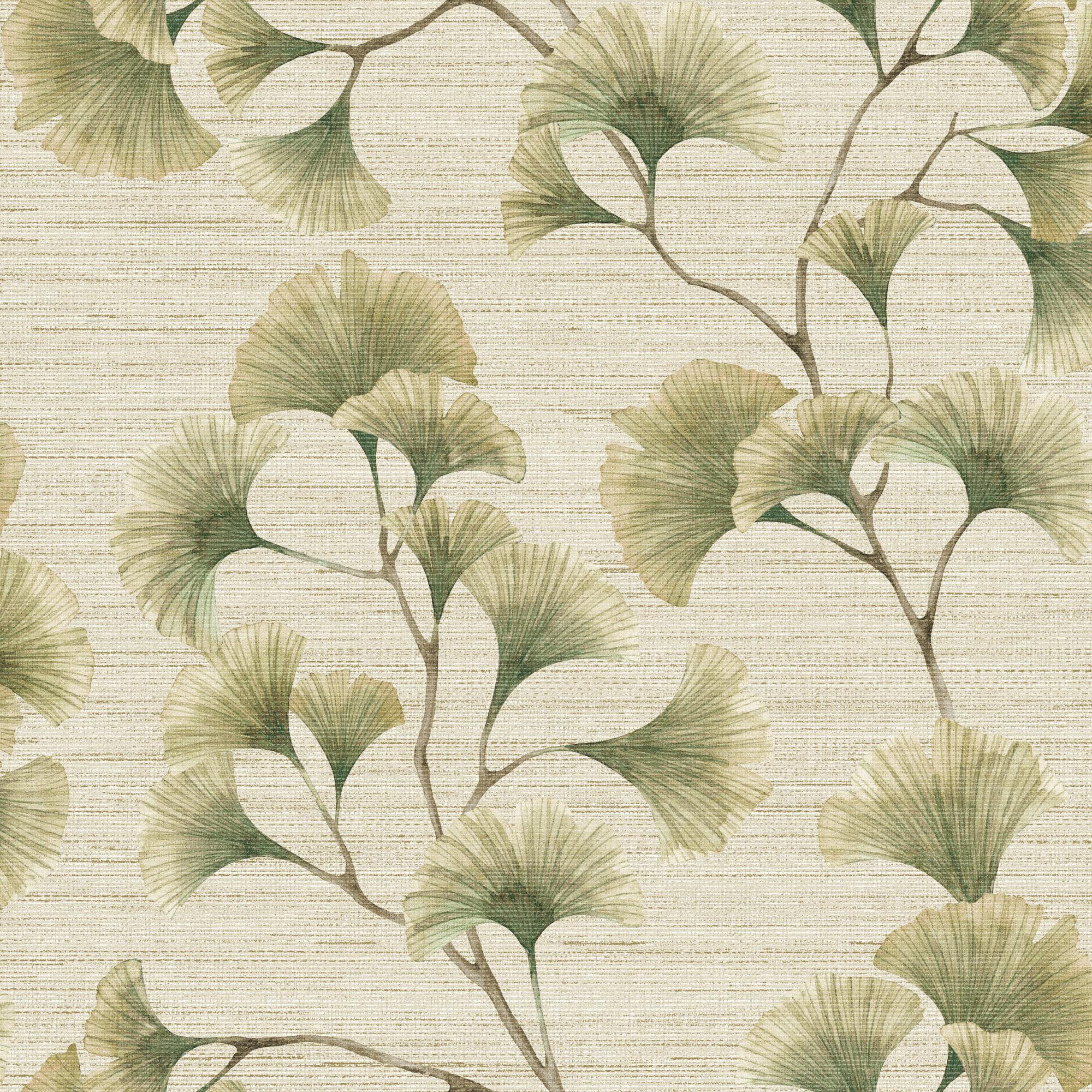 100419AH Ginkgo Leaf Trail by Wallpaper by Arthouse