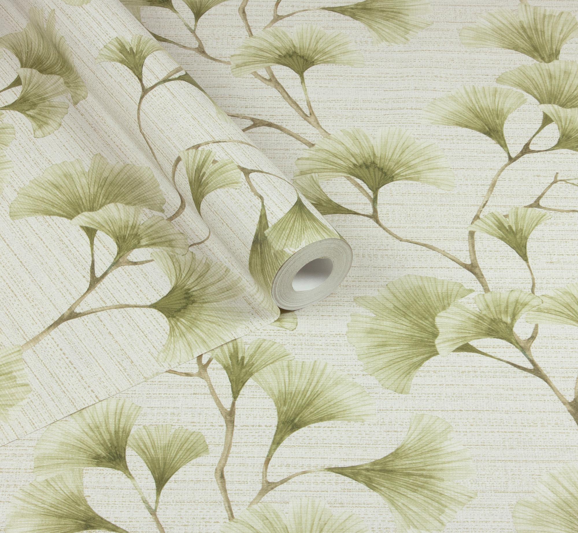 100419AH Ginkgo Leaf Trail by Wallpaper by Arthouse